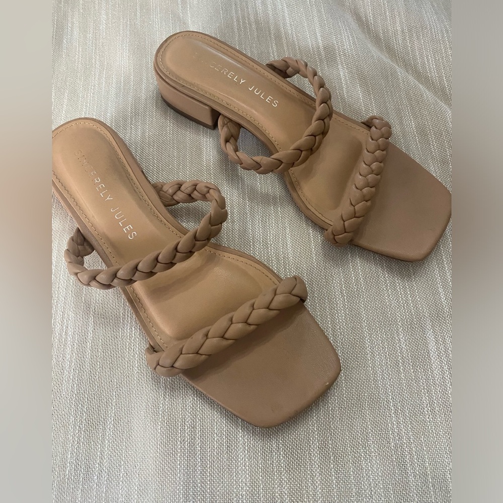 Braided sandal